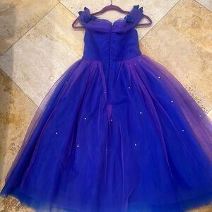 Blue tulle gorgeous Girls dress size 4-5
